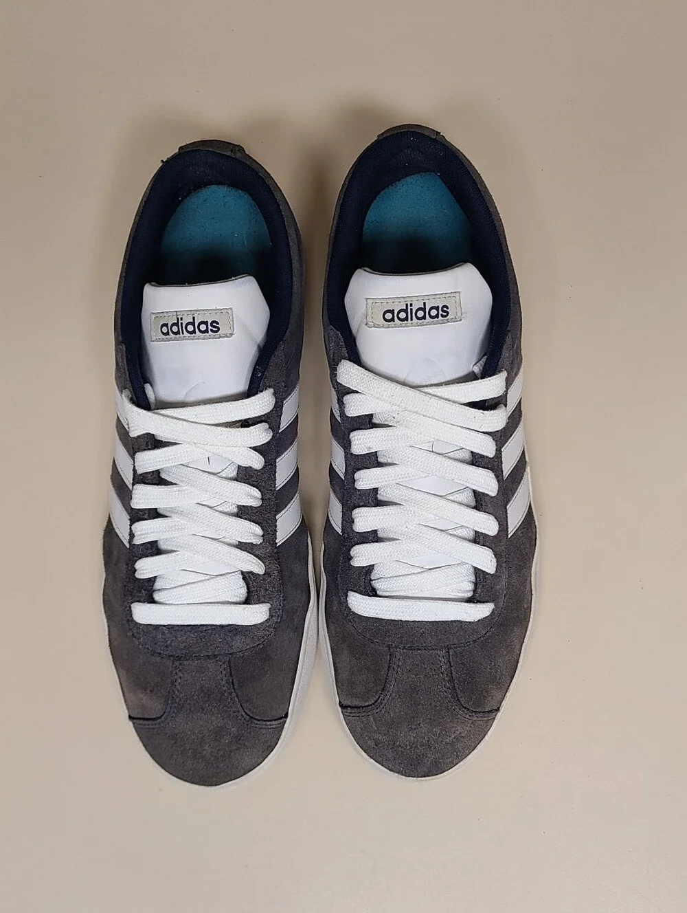 Adidas VL Court 2.0 casual suede low top casual sneakers size 13